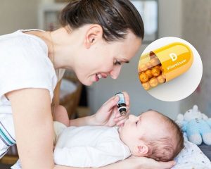 Ba mẹ nên bổ sung vitamin D cho trẻ vào lúc nào trong ngày?